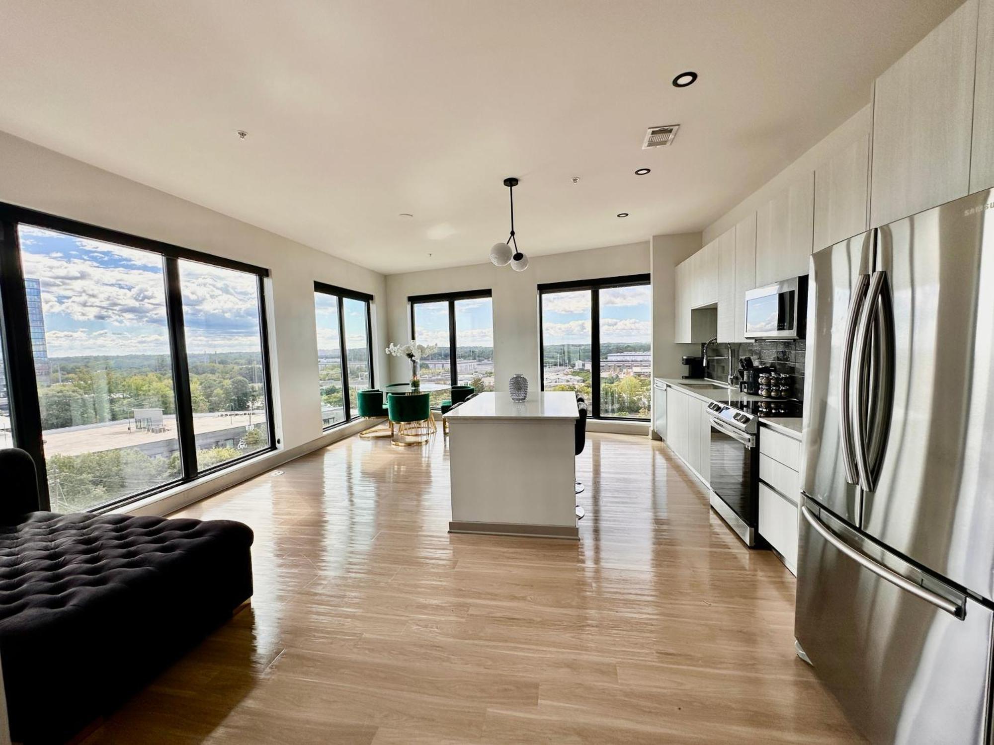 Modern Luxury At The Interlock Leilighet Atlanta Eksteriør bilde